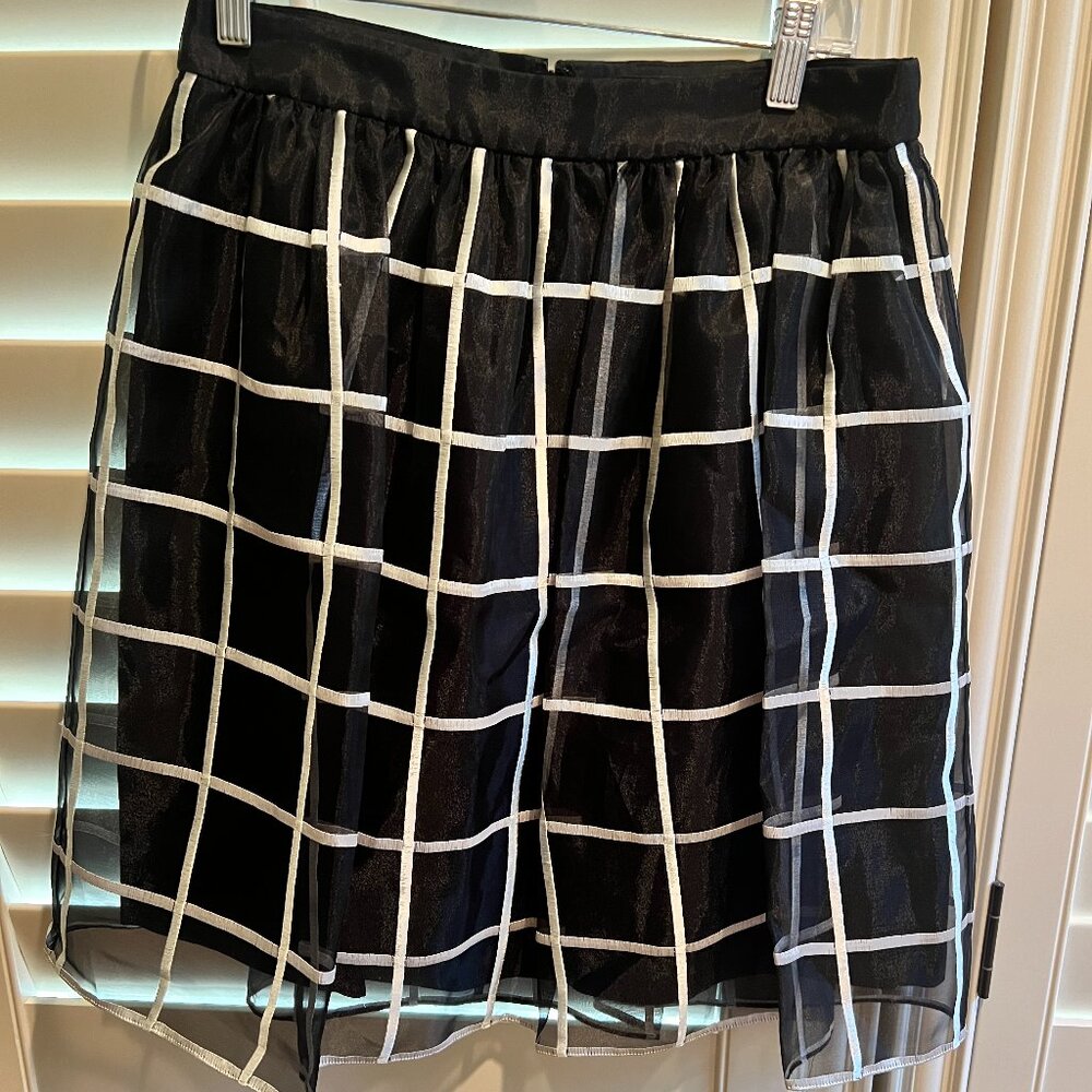 W by Worth Silk Organza Skirt